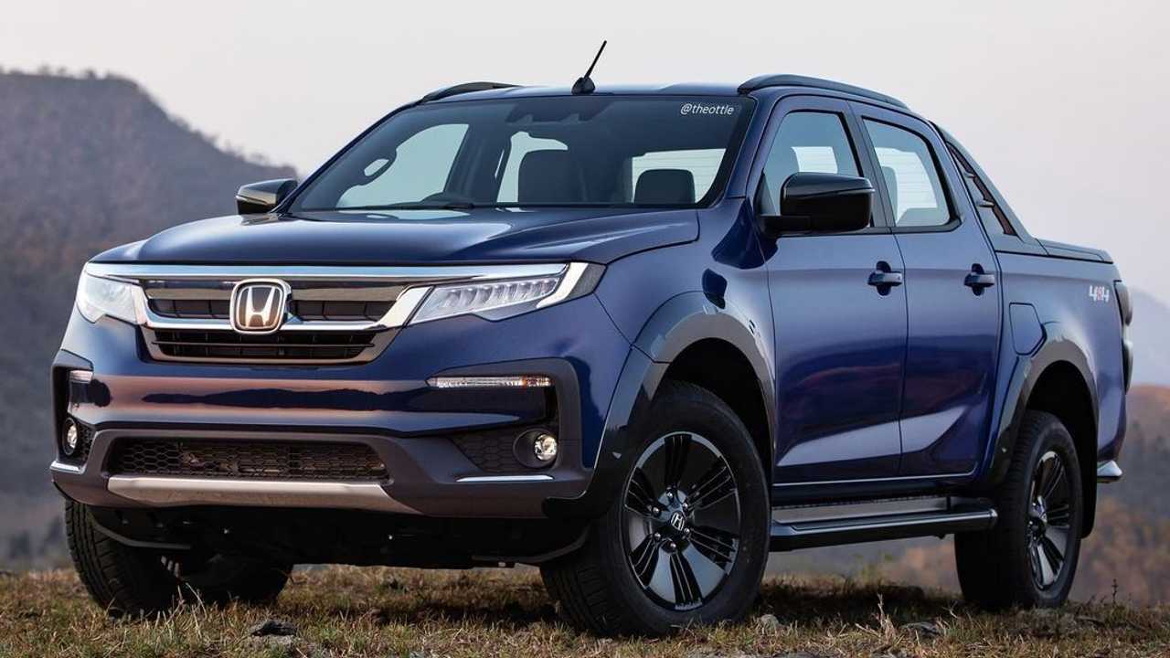 Projeção: Como seria uma picape Hilux da Honda?