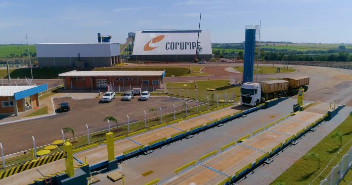 Usina Coruripe e Rumo inauguram terminal rodoferroviário em MG.