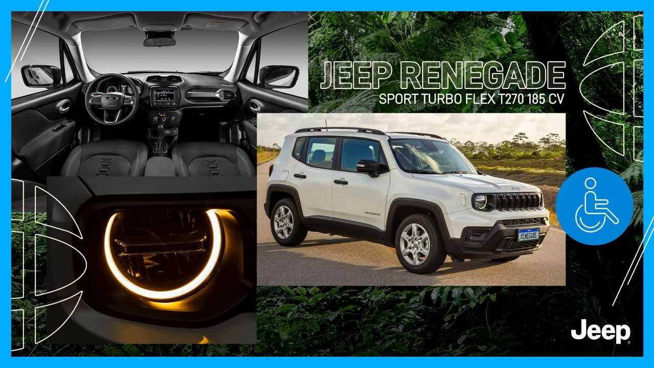 Jeep “PCD Day” tem Renegade e Compass com até R$ 29 mil de desconto.