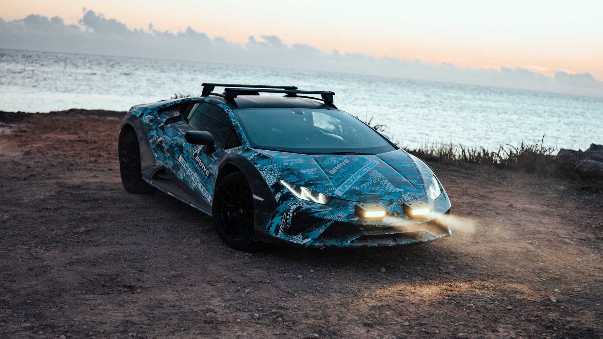 Huracan Sterrato: supercarro off-road da Lamborghini vai estrear em dezembro.