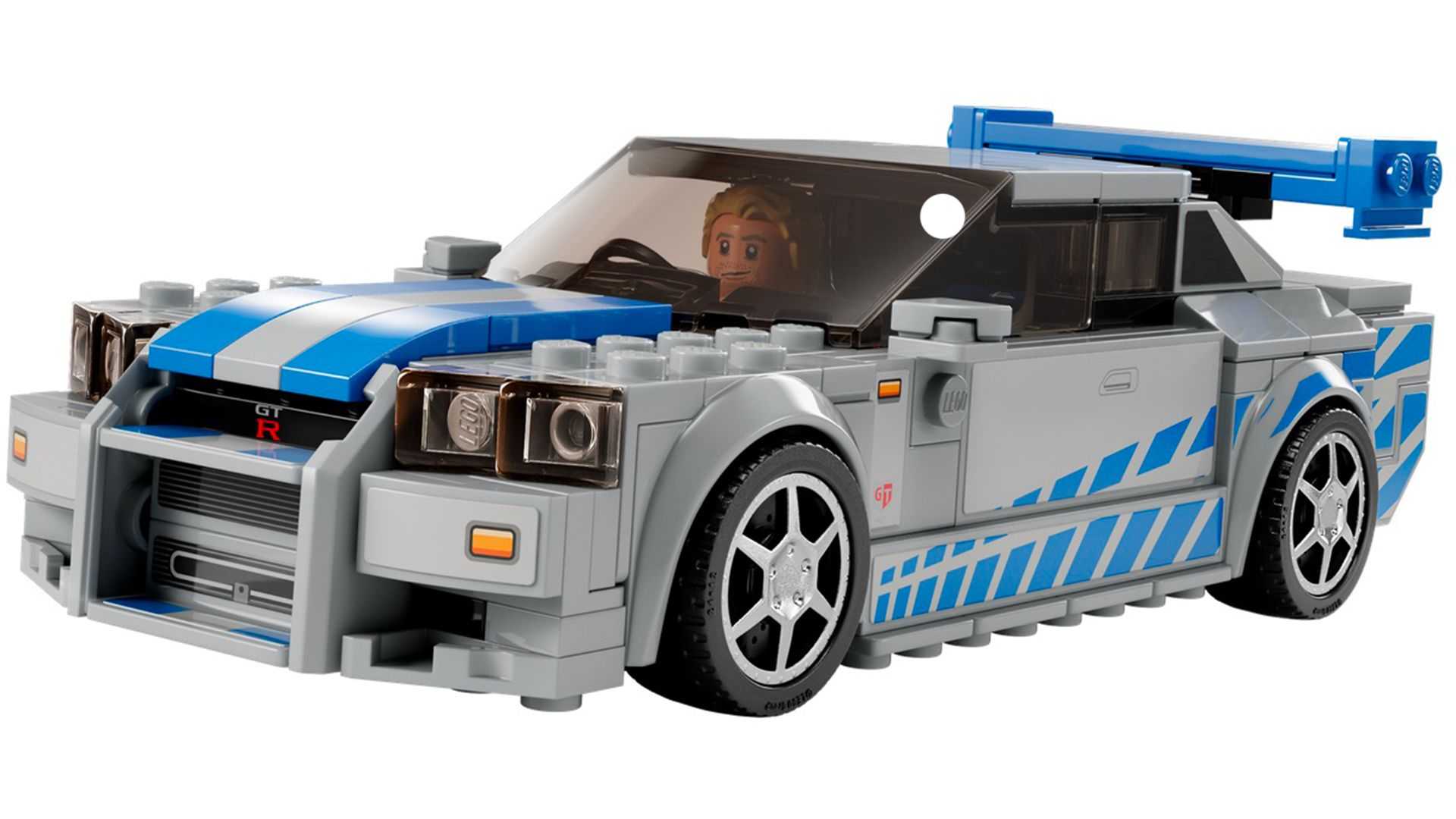 Lego lança Nissan Skyline GT-R R34 de Paul Walker em “+Velozes +Furiosos”