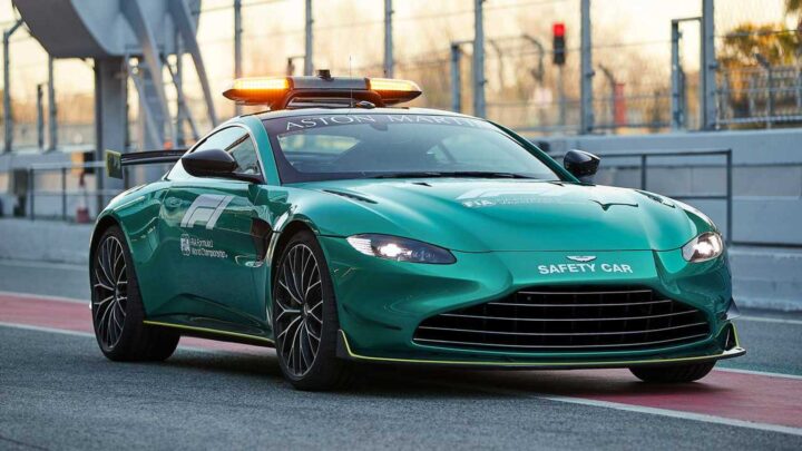 Aston Martin faturou R$ 400 milhões com aparição de Safety Car na Formula 1.