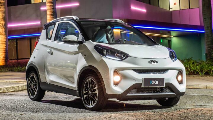 Chery iCar elétrico de nova geração aparece pela 1ª vez em imagem de patente.