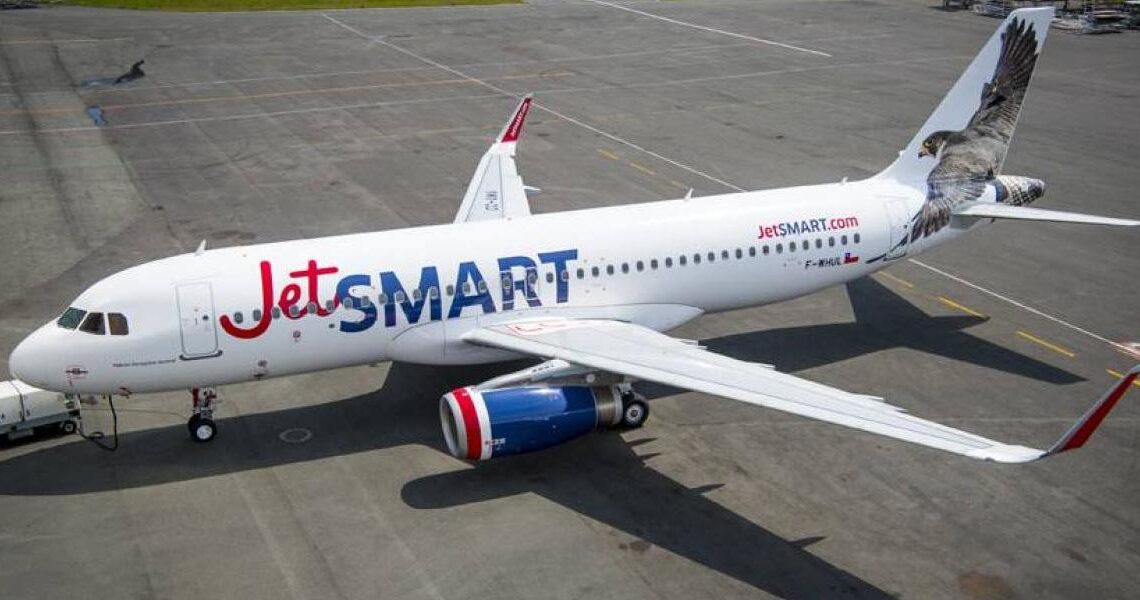 JetSMART lança voos de São Paulo e Rio de Janeiro para o sul do Chile.