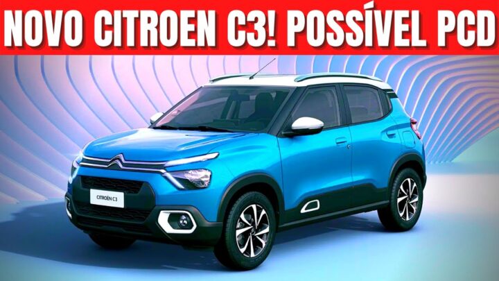 Novo Citroën C3 para PCD parte de R$ 52.375 após descontos do governo.