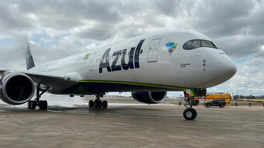 Azul anuncia quatro novos aviões para compor as rotas regionais.