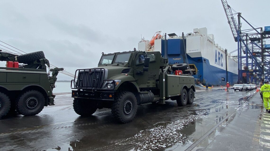 TCP recebe frota de caminhões inédita para o Exército Brasileiro.