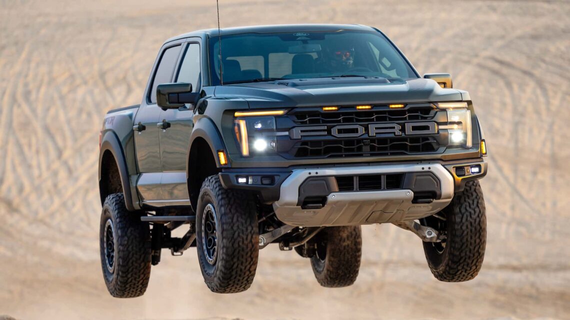 Oficial: nova Ford F-150 Raptor R 2024 virá com mais de 700 cv.