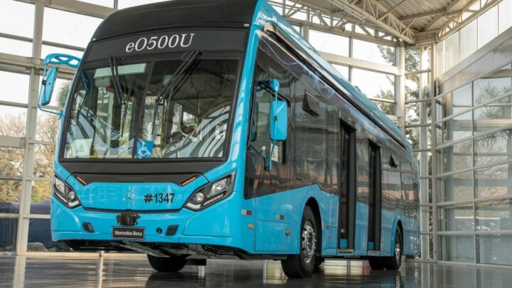 São Paulo vai receber 500 ônibus elétricos da Mercedes-Benz