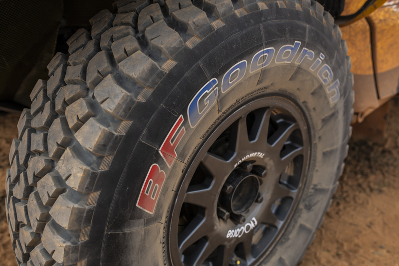 BFGoodrich percorrerá o coração do Brasil em     sua estreia como patrocinadora do Sertões BRB