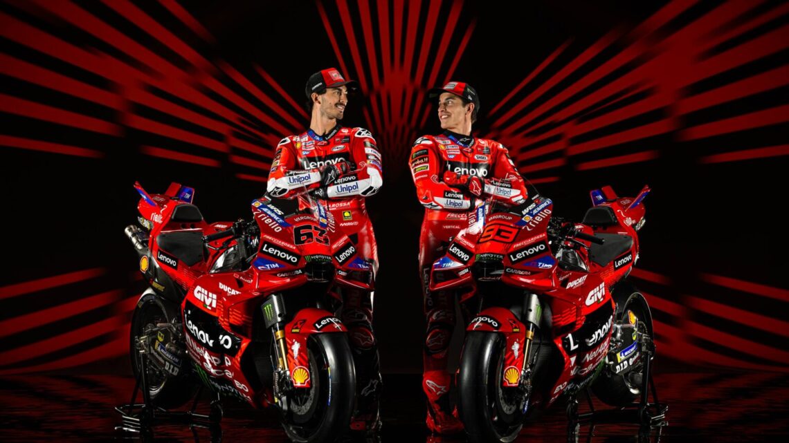 MotoGP Ducati                                                     Será “muito fácil” gerenciar                          Bagnaia e Márquez na mesma equipe