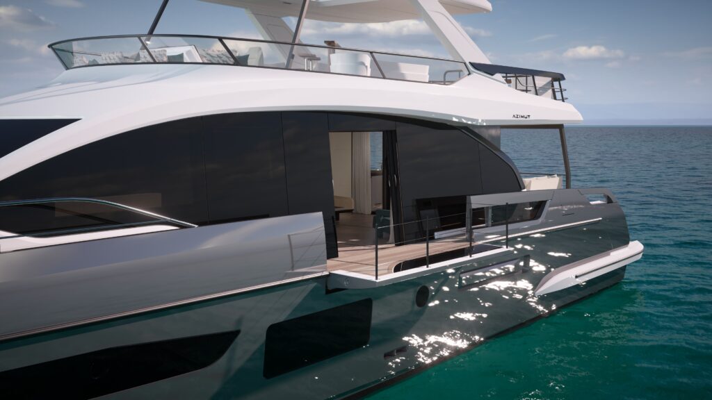 Primeira exibição no Brasil da Azimut Grande 25 Metri acontece no maior evento náutico do Sul