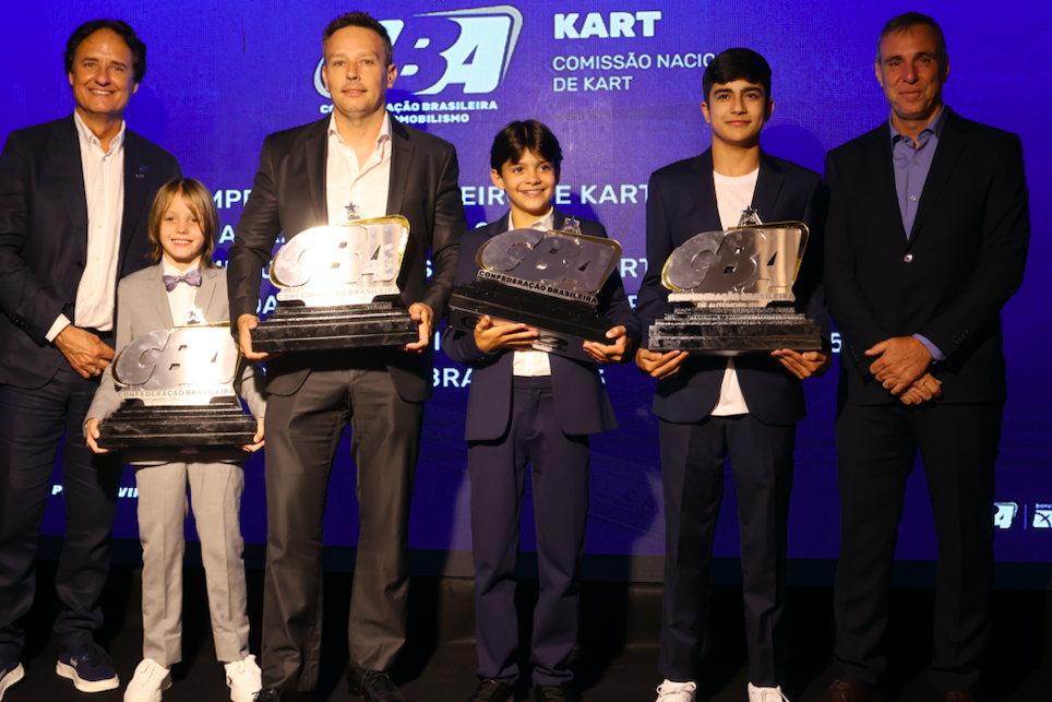CBA Prize Giving celebra campeões de 2025 e destaca premiação inédita da FIA a kartistas brasileiros