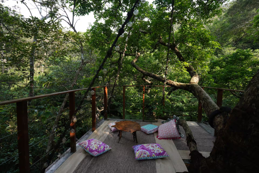 Japão tem resort sustentável de casas nas árvores