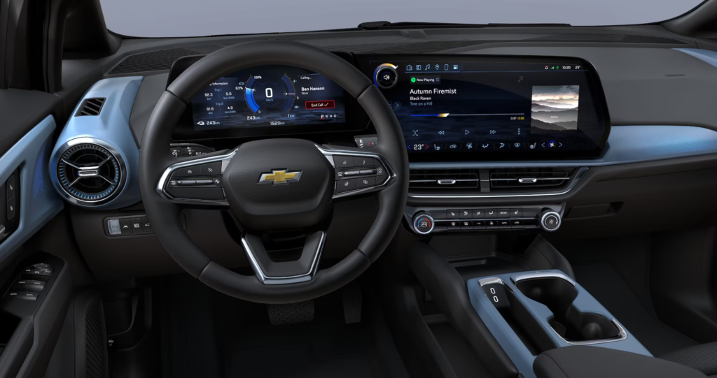 Dirigir um carro elétrico Chevrolet vai muito além da direção 