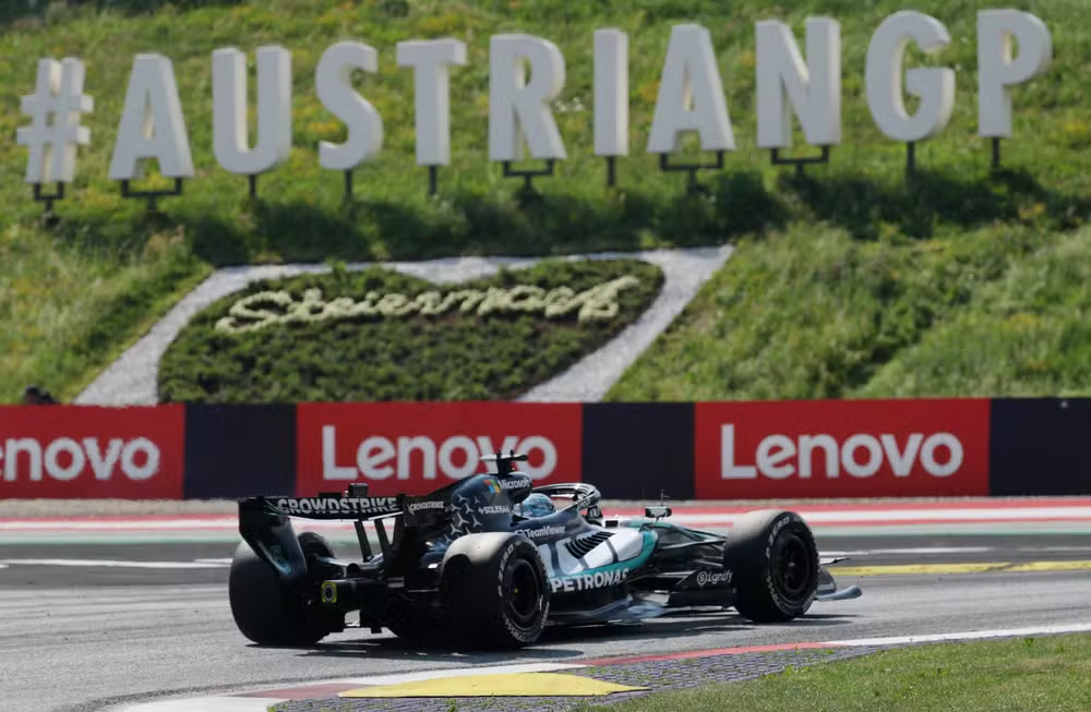 GP da Áustria: Russell volta a vencer e recupera vice-liderança da F1; Bortoleto é 11º