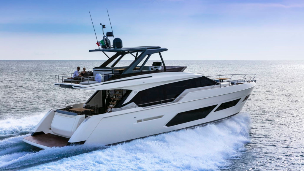 Boat Show de Itajaí terá modelo exclusivo da Ferretti para o público brasileiro