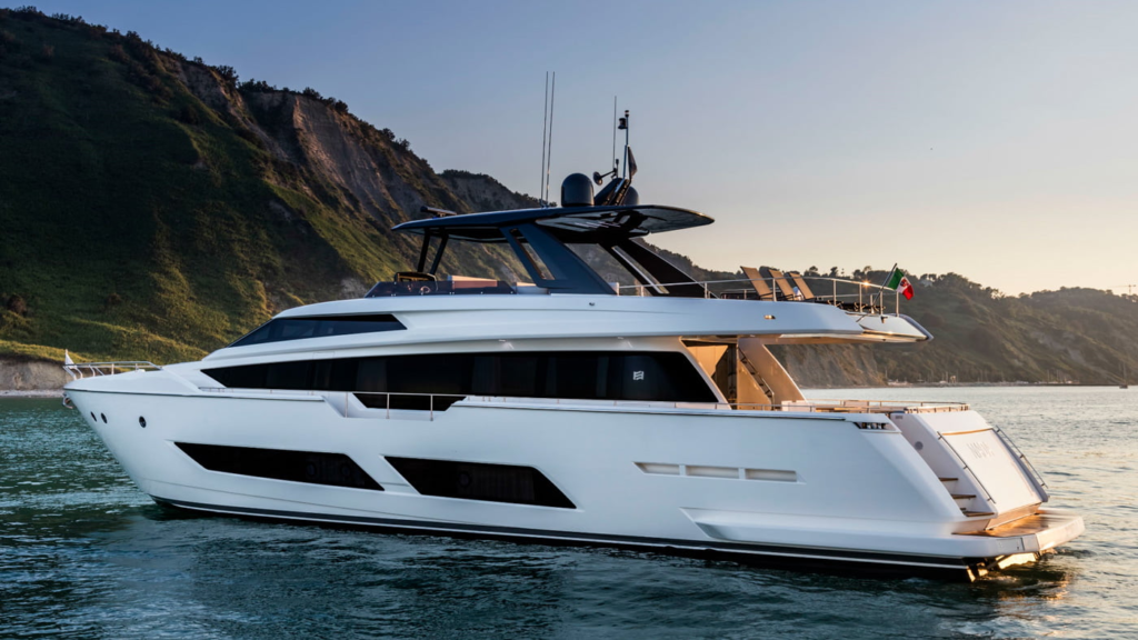 Boat Show de Itajaí terá modelo exclusivo da Ferretti para o público brasileiro