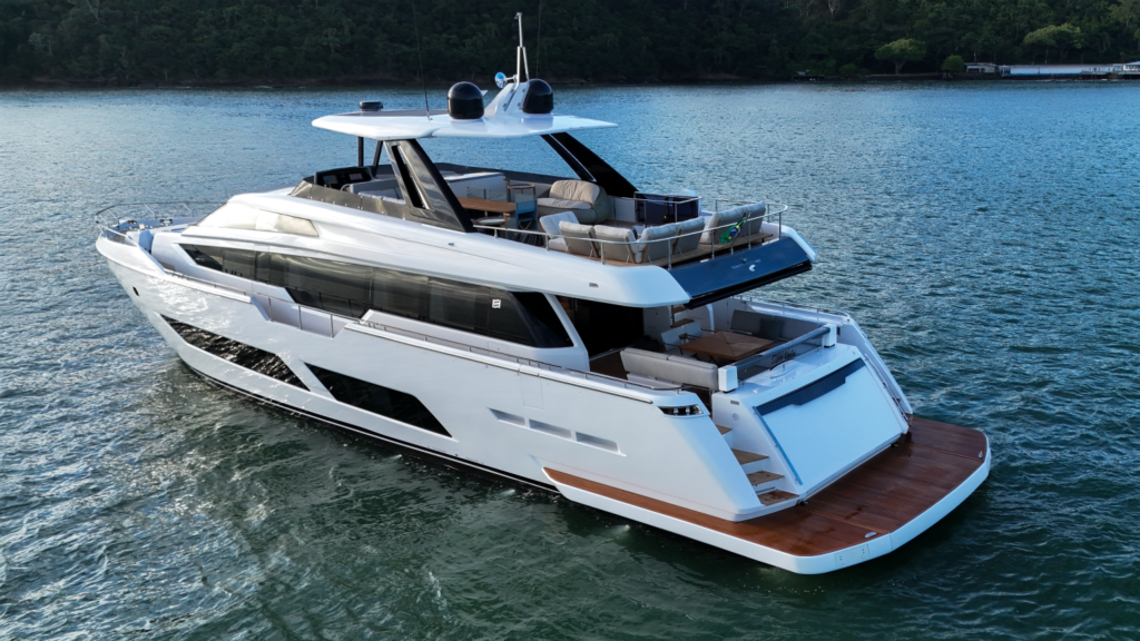 Boat Show de Itajaí terá modelo exclusivo da Ferretti para o público brasileiro