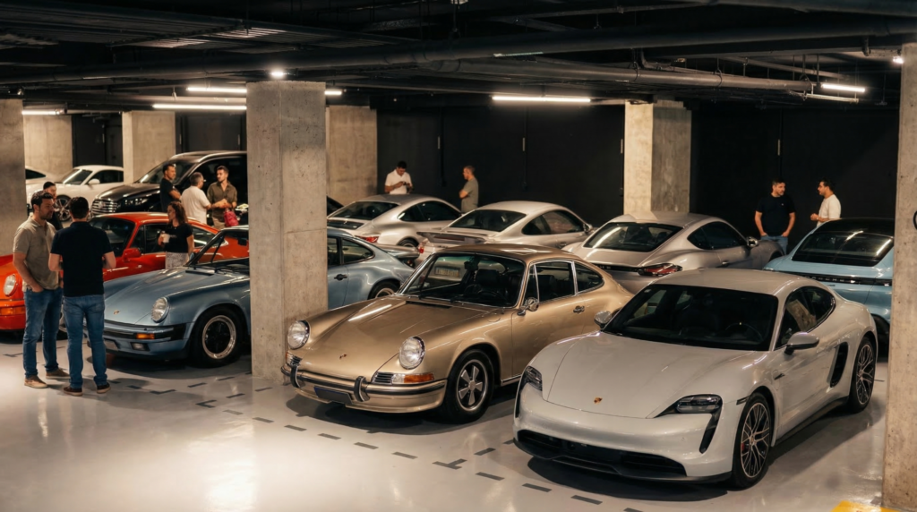 O Novo Espaço em São Paulo Que Une Gastronomia, Encontros e Carros da Porsche