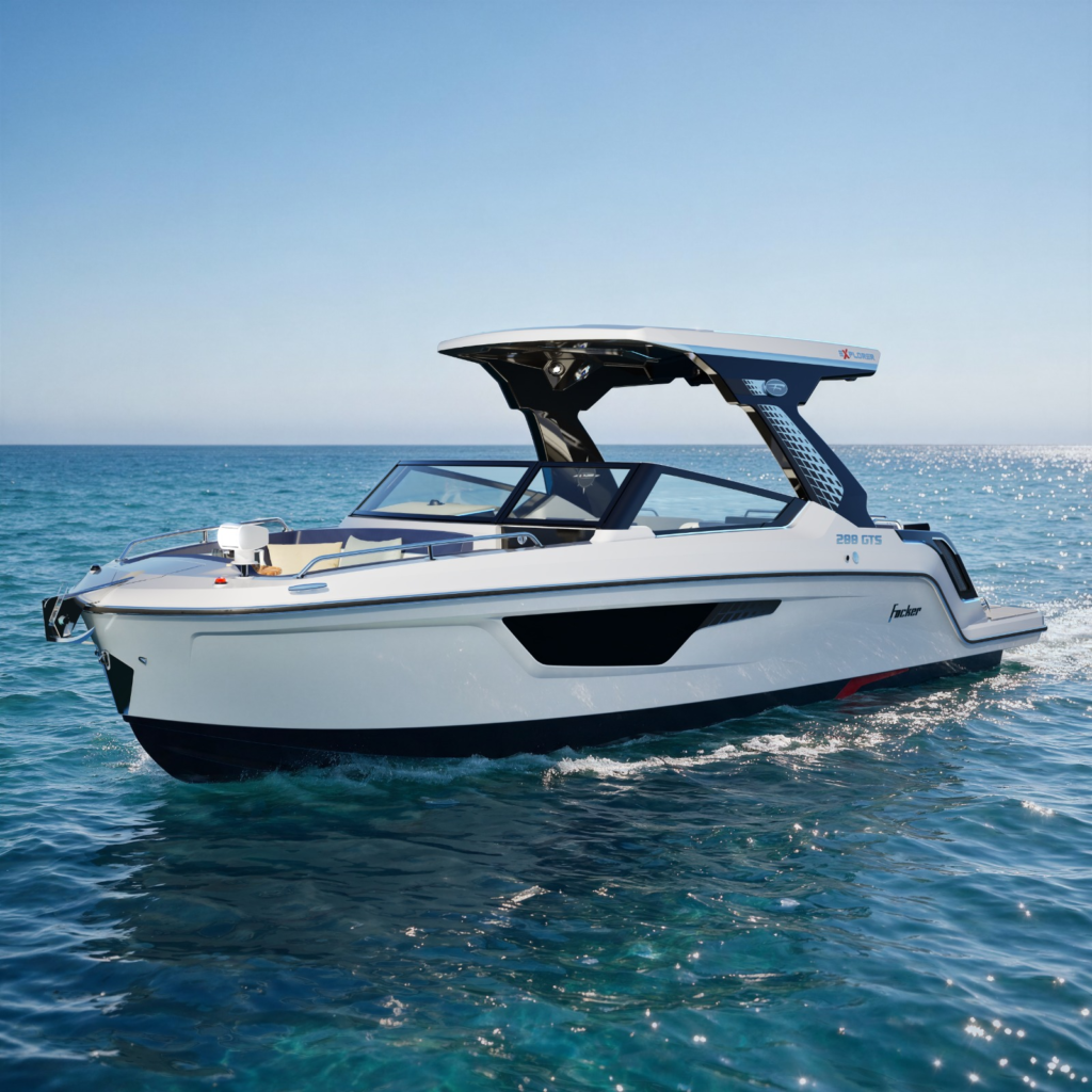 Inspirada no padrão americano, nova lancha brasileira aposta em amplos espaços para day use; lançamento no São Paulo Boat Show