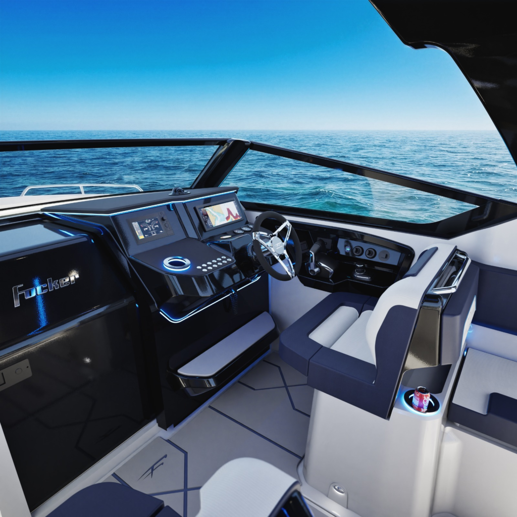 Inspirada no padrão americano, nova lancha brasileira aposta em amplos espaços para day use; lançamento no São Paulo Boat Show