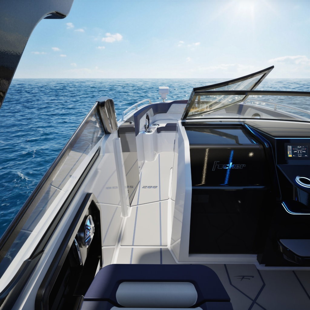 Inspirada no padrão americano, nova lancha brasileira aposta em amplos espaços para day use; lançamento no São Paulo Boat Show
