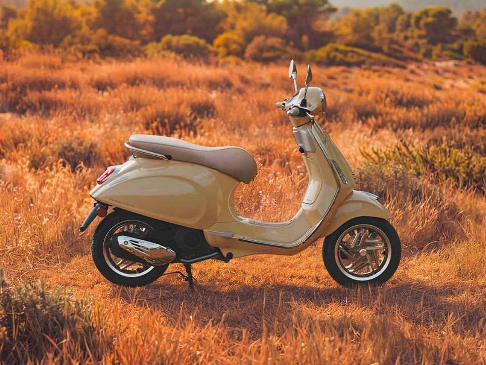 Viva o estilo Vespa todos os dias