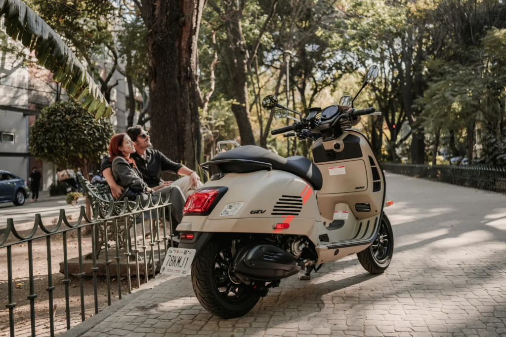 Viva o estilo Vespa todos os dias