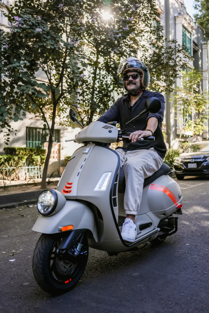 Viva o estilo Vespa todos os dias
